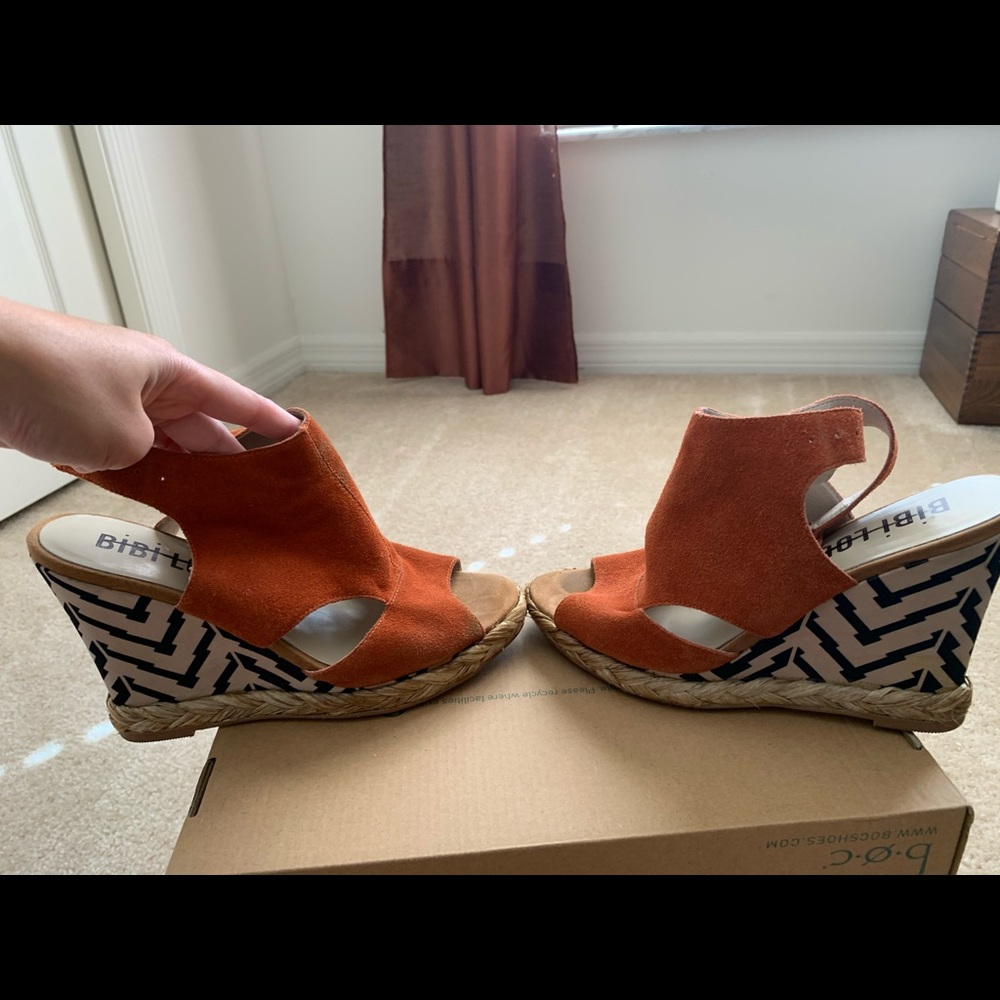 Bibi Lou High Heel Wedged Shoes